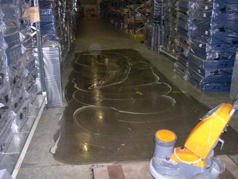 Golvvård betonggolv